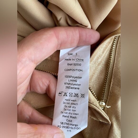 House of CB Dress Pants Womens Size Small Straight high waist Pockets Lined NEW - Picture 12 of 15